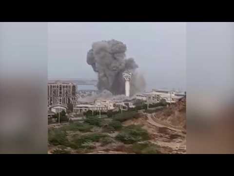 米軍がイラン南東部チャバハール港を攻撃、黒煙立ち上る映像に寄せられた反応
