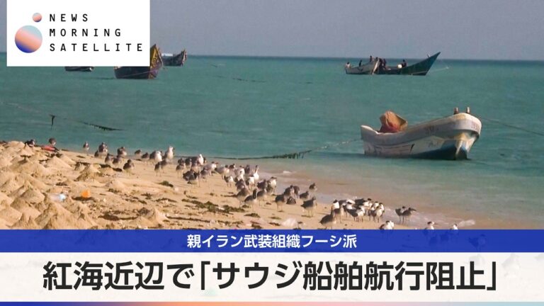 フーシ派、紅海付近でサウジ関連船舶の航行阻止を宣言—バベルマンデブ封鎖の可能性に視聴者が懸念