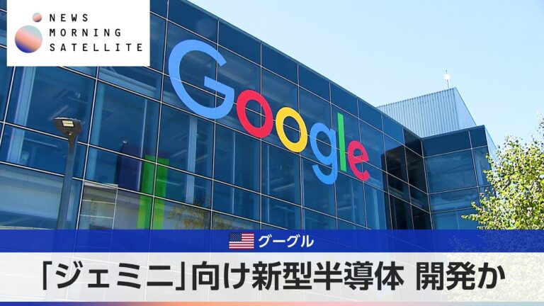 米グーグル、新型半導体『フローズンV2』開発報道で株価上昇 Geminiの応答品質に疑問の声