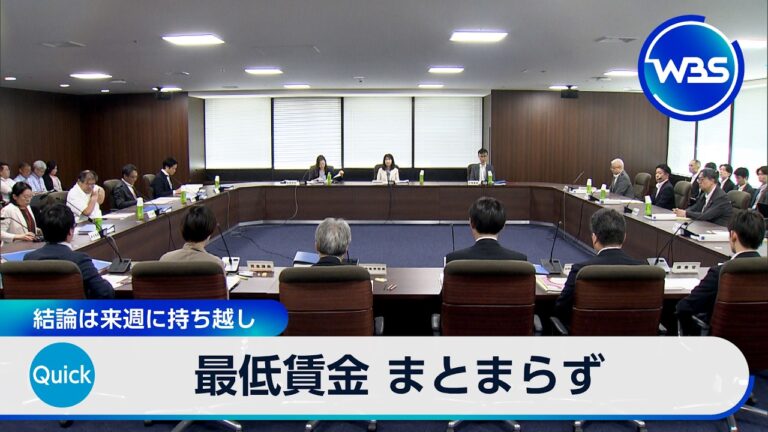 厚生労働省の審議会、最低賃金協議まとまらず — 生活実感と企業負担の対立が浮き彫りに