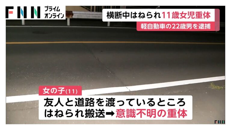 愛知・新城市で11歳女児が軽自動車にはねられ意識不明に 歩道橋の存在と安全意識をめぐる矛盾に反応