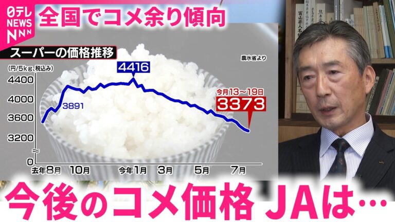 富山JA会長 柞山明が語る「米余り」の価格見通しに消費者の不信が噴出