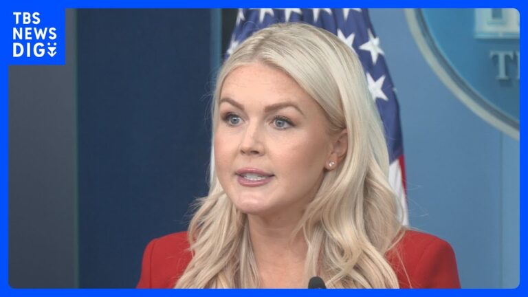 レビット報道官が今月末退任 トランプの称賛に視聴者は「逃げた」と反応